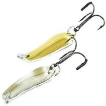 Блесна Колебалка Питер Окунёвая  7гр. (2-х цветная) Латунь/Никель