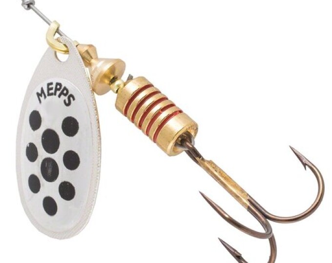 Блесна Mepps AGLIA PTS 3 Silver/Black - изображение 1 