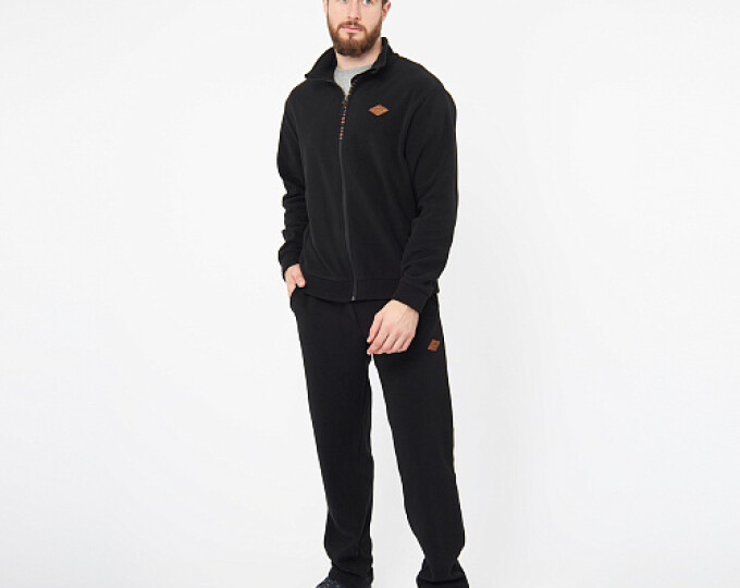 Костюм флисовый Alaskan Brave Zip р.L (черный) - изображение 1 