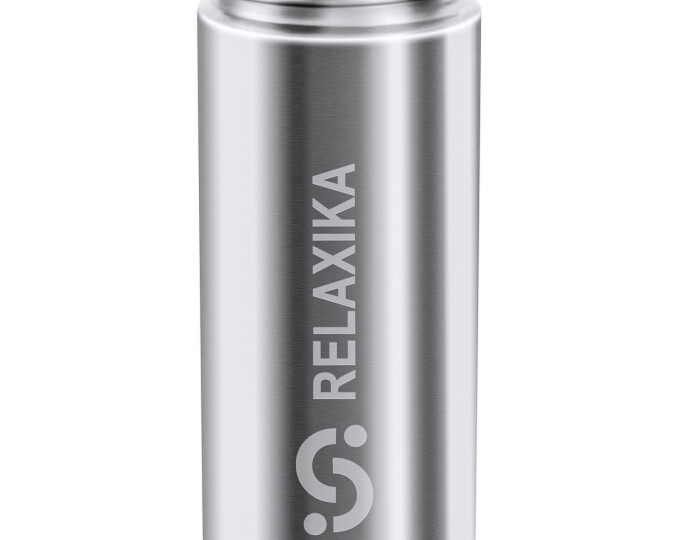 Термос Relaxika 102 (1,0л) 2 чашки, стальной - изображение 2