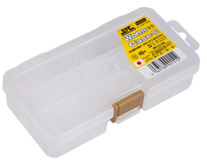 Коробка Meiho SFC WORM CASE S (138x77x31мм) Clear - изображение 1 