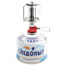 Светильник портативн. газовый СЛЕДОПЫТ — Северное Сияние (стекло)