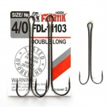 Крючок Fanatik Double Hook Long (FDL-11103) №4/0 (2шт.)