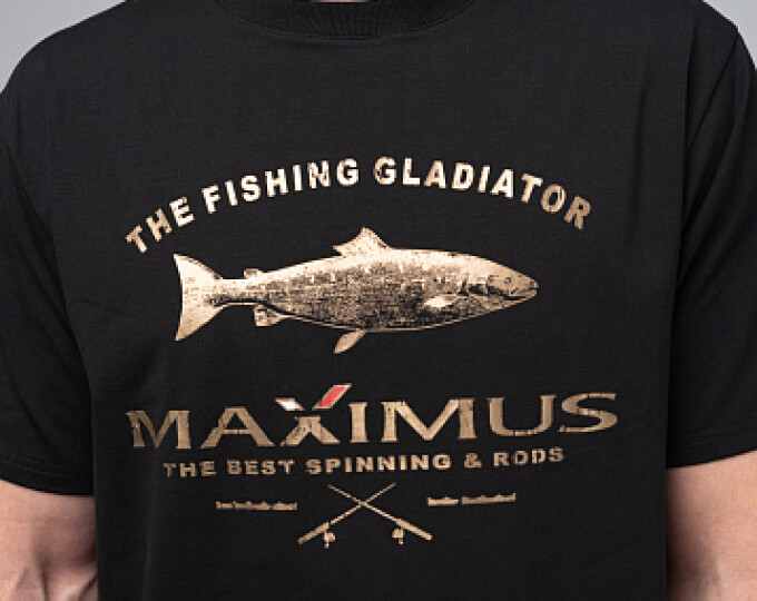 Футболка Maximus (черная) р.XXXXL - изображение 3