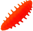 Приманка форелевая DUNAEV DT-NOA-LARVA 40мм-6шт, цвет 201 оранжевый - изображение 1 