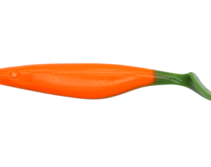 Силиконовая приманка Brown Perch «Roach» (длина 90мм, вес 4,7гр.) цвет 102 (4шт.) - изображение 1 