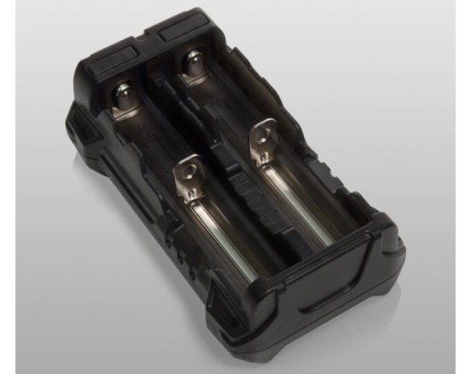 Зарядное устройство Armytek Handy C2 Pro (2 канальное ЗУ; LED индикация; Вход 5V MicroUSB; Выход 2x1A; Powerbank 2,5A; для IMR/Li-Ion, Ni-MH, Ni-Cd) - изображение 1