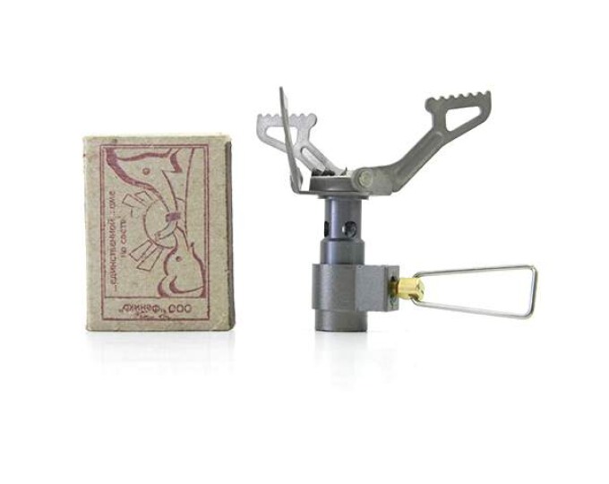 Плита портативная газовая СЛЕДОПЫТ «Мечта путешественника» (титановая, вес 25гр.) - изображение 3