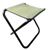 Стул туристический большой без спинки(сталь д.22мм) 03