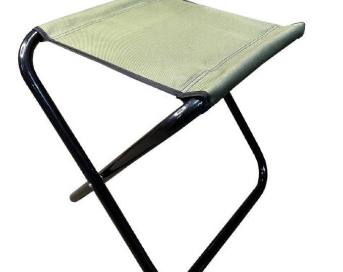 Стул туристический большой без спинки(сталь д.22мм) 03 - изображение 1