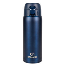 Термокружка Relaxika 701 (0,48л) синяя