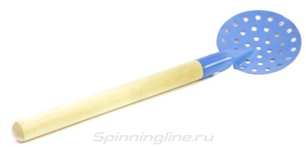 Черпак с деревянной ручкой (синий)