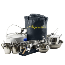 Пикниковый набор Aquatic ПН-02-6С на 6 персон (цвет ведра: синий)