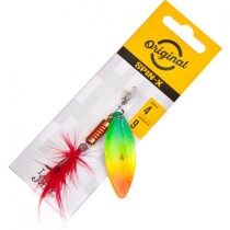 Блесна вращающаяся Lucky John SPIN X LONG 05 (вес 12гр.) цвет FT