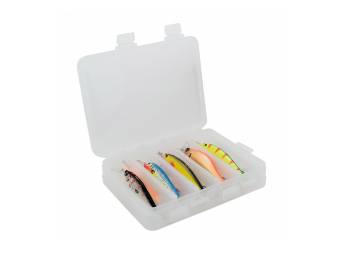 Коробка Три Кита ВБ-3 (для приманок, 2-х сторонняя, 200х170х45мм, 5+5 отделений) белая - изображение 2