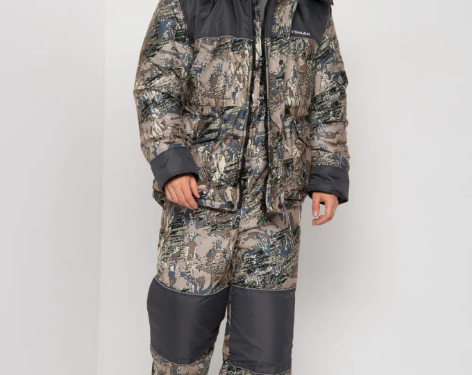 Костюм зимний «АЛЬТАИР» (ткань Alova, цвет Лабиринт) р.56-58 рост 182-188 - изображение 1