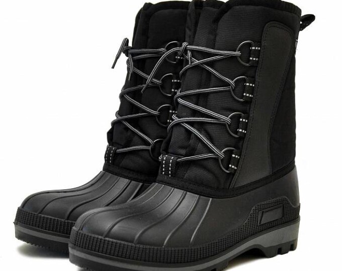 Nordman Kraft Сапоги мужские комбинированные на основе галош из ТЭП, на шнурках 44 - изображение 1 
