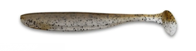 Приманка силиконовая Keitech Easy Shiner 4″ #414 Green Pumpkin PP. Shad