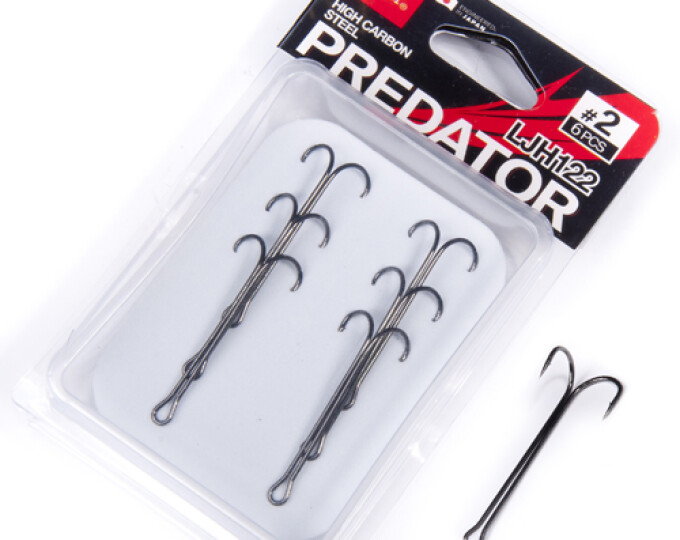 Крючок Lucky John Predator (LJH121) №001 (6шт.) - изображение 1 