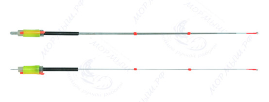 Сторожок «Спортивный Люкс» №4 (с пружинкой, 16см, вес приманки 0,20-0,30гр.) (10шт./упак.)