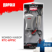 Комбо-набор Rapala 10 (плоскогубцы, щипцы, безмен, кусачки)