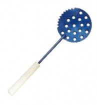 Черпак РОСТ (зубчатый, пенопластовая ручка, окрашенный)