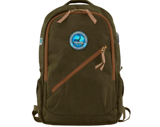 Рюкзак Aquatic городской P28ТК (цвет темно-коричневый) - изображение 1 