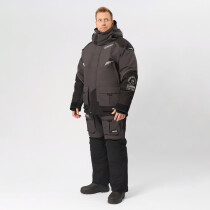 Костюм зимний Alaskan New Polar M3 р.52-54 (173-176) цвет Серый/Черный