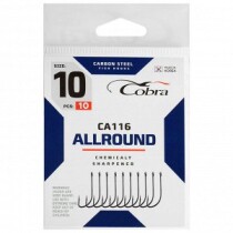 Крючки Cobra Allround CRYSTAL (CA116) №10 (10шт.)