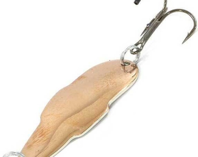 Блесна Колебалка Питер Протва 18гр. (2-х цветная) Медь/Никель - изображение 1 