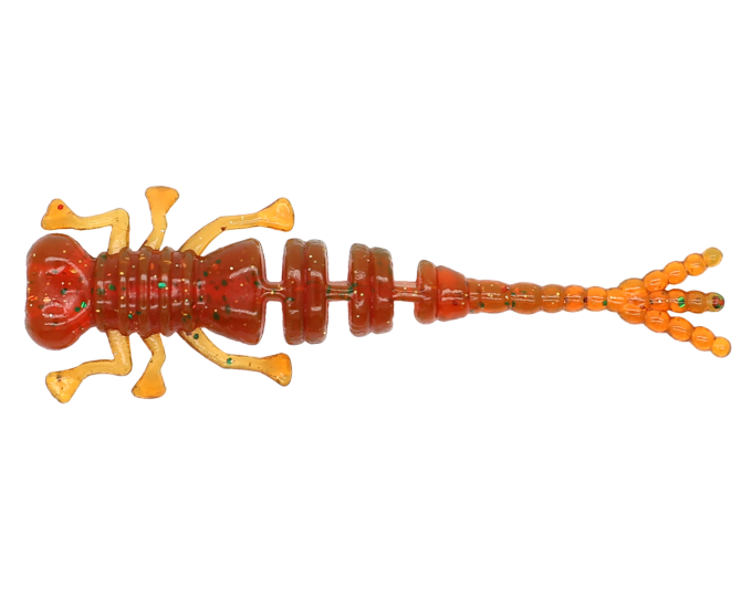 Силиконовая приманка Brown Perch «Kurva» (длина 50мм, вес 0,2гр.) цвет 011 (12шт.) - изображение 1 