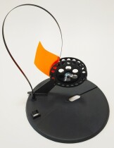 Комплект оснащенных жерлиц MANKO подставка 180мм, катушка 90мм, в сумке (10шт.)