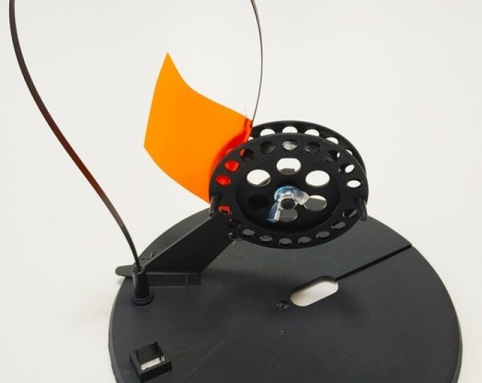 Комплект оснащенных жерлиц MANKO подставка 180мм, катушка 90мм, в сумке (10шт.) - изображение 1 