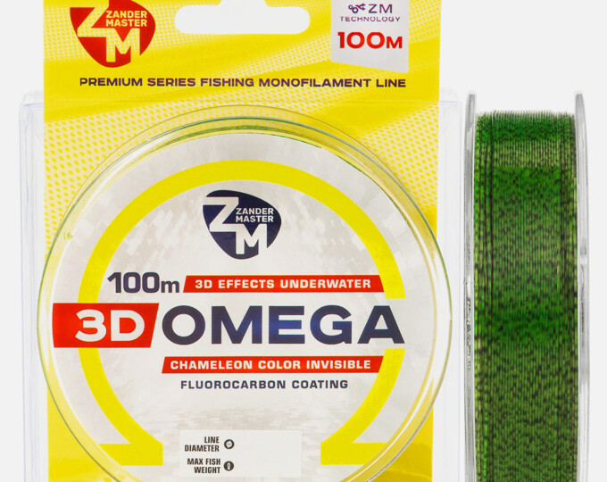 Леска Zander Master 3D OMEGA 0.309mm 100m - изображение 1