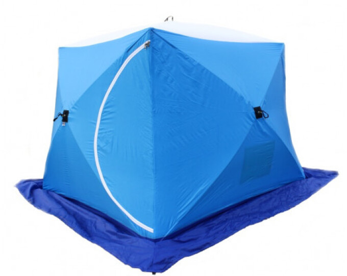 Палатка СТЭК «LONG — 3» (трехслойная) (h=2,05м., внутр.размер  по полу 2,2*2,5м) - изображение 1 