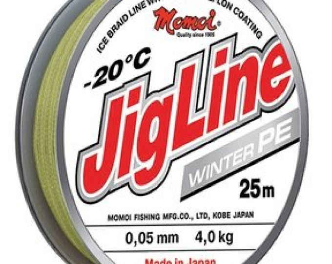 Шнур плетеный JigLine Winter 25м 0,16мм (12кг) (хаки) - изображение 1 