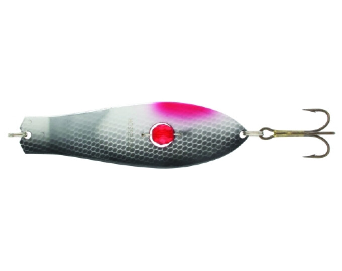 Блесна Kuusamo Professor 2 90/26 (бусинка) цвет BL/R-S - изображение 1 