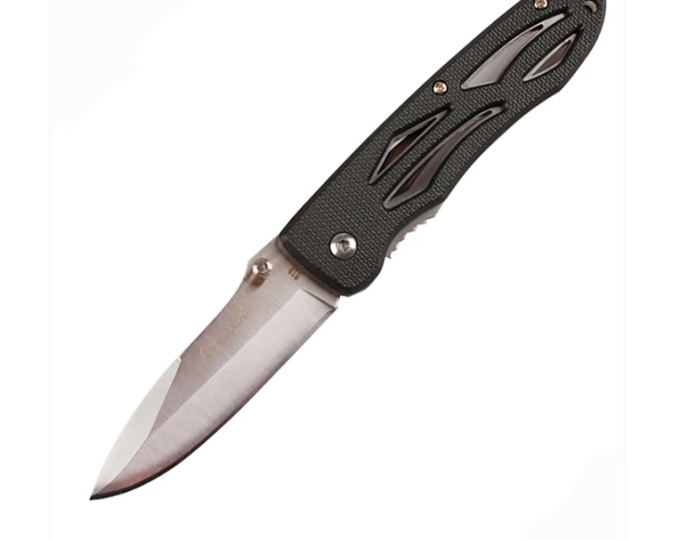 Нож складной «Firebird by Ganzo» с клипсой (клинок 76мм, сталь 440С, цвет чёрный) - изображение 1 