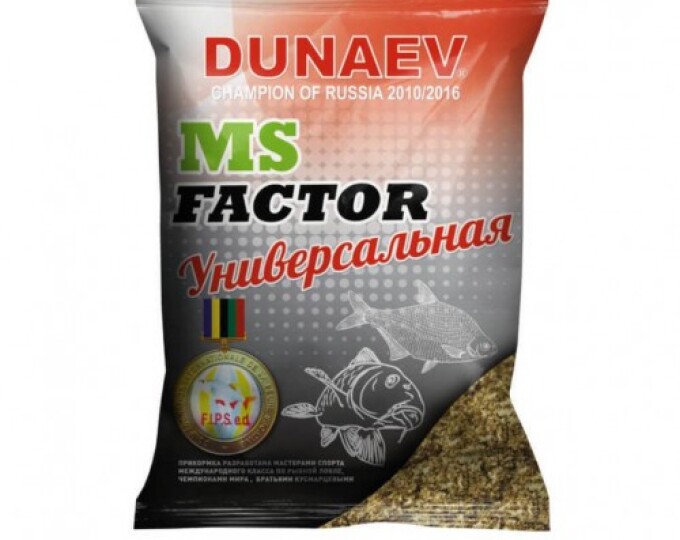 Прикормка DUNAEV MS FACTOR (1кг) Универсальная - изображение 1 