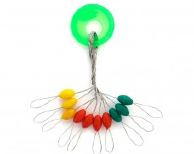 Стопор силиконовый Fanatik Varicolored размер S (10шт.) - изображение 1 