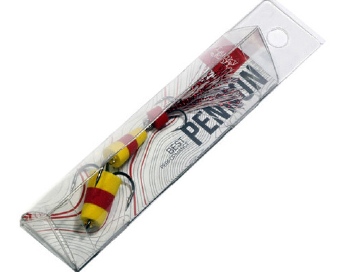 Приманка джиговая Lucky John PENNON 12 (желтый/красный/желтый) - изображение 1 