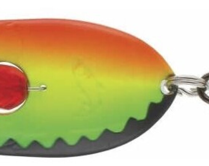 Блесна Kuusamo Rasanen 70/20 (бусинка, незацепляйка) цвет BL/GR/FYe/FR-S, UV - изображение 1 