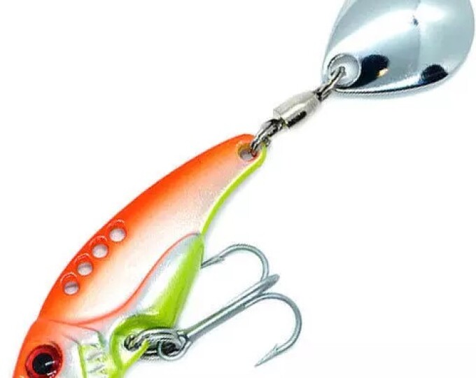 Джиг-спиннер Kosadaka Fish Darts FS5 Cicada (длина 40мм., вес 8гр.) цвет HOY - изображение 1 