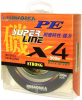 Леска плетеная Kosadaka Super Line PE X4 Dark Green 300м 0,10мм (3,2кг) - изображение 1 