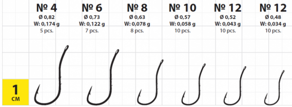 Крючки Gurza Ryusen 2BH BN №06 (7шт.)