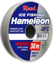 Леска Momoi Hameleon Ice Fishing 0,12мм (1,7кг) 30м (серебрянный)