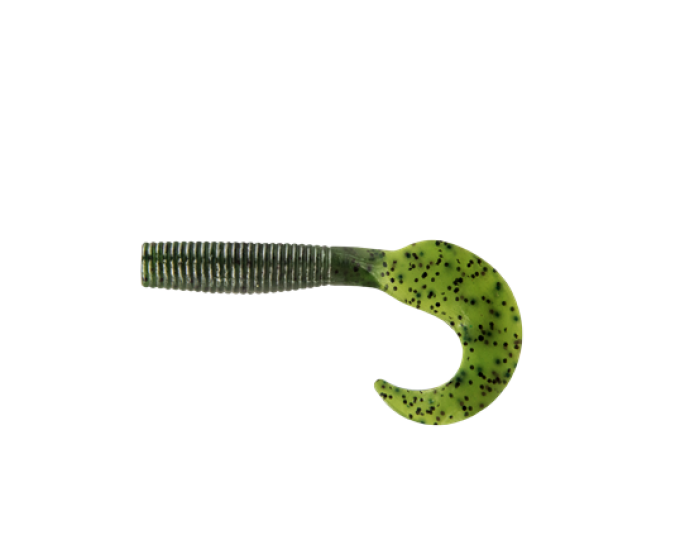 Приманка съедобная ALLVEGA «Flutter Tail Grub» 5,5см 1,8г (10шт.) цвет watermelon seed - изображение 1