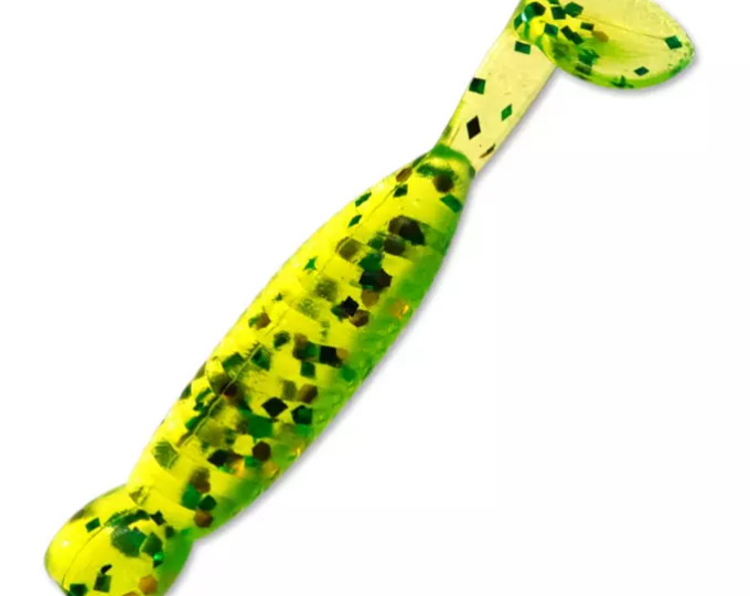 Силиконовая приманка Kosadaka OSA 45 (длина 45мм, вес 1гр.) (14шт.) цвет GR - изображение 1 