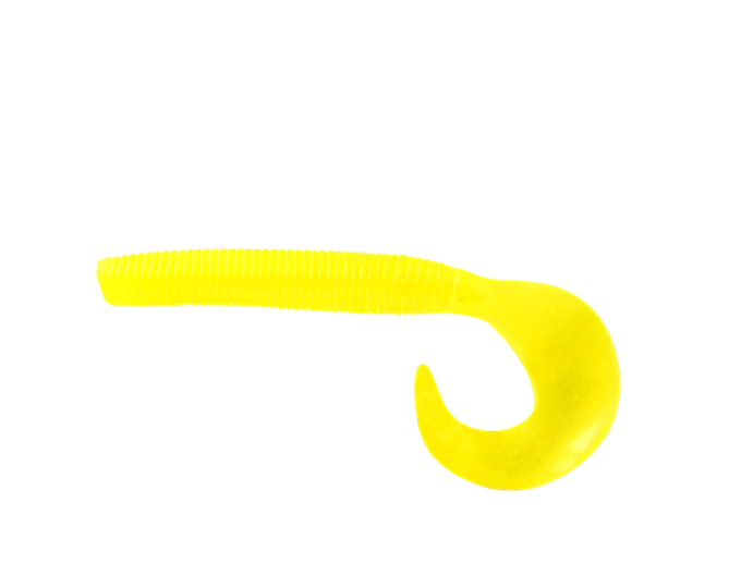 Приманка съедобная ALLVEGA «Cigar Grub» 9,5см 7,5г (5шт.) цвет pearl lemon - изображение 1 