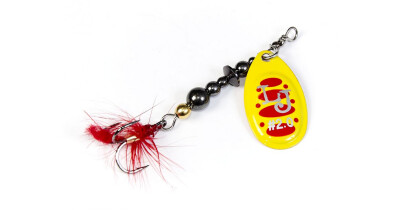 Блесна вращающаяся Lucky John BONNIE BLADE 02 (вес 4,3гр.) цвет 010 (блистер)